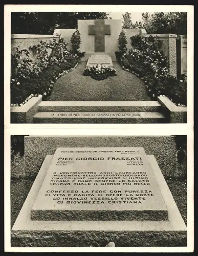 Klapp-AK Pollone, La Tomba di Pier Giorgio Frassati