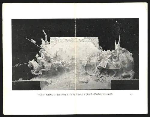 Klapp-AK Torino, Altorilievi del monumento ad Amedeo di Savoia