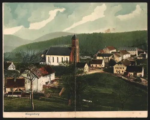 Klapp-AK Wangenburg, Panorama