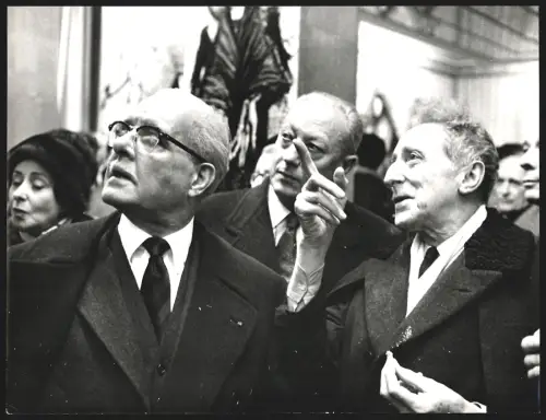 Fotografie Jean Cocteau, franz. Schriftsteller und Filmregisseur, Grossformat 21 x 27cm