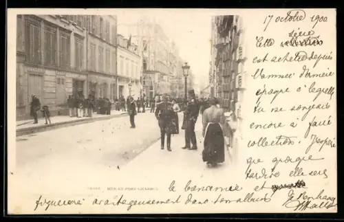 AK Paris, Belagerung Fort Chabrol, Rue et Fort Chabrol