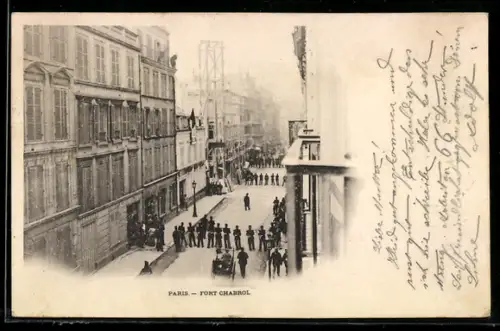 AK Paris, Belagerung Fort Chabrol