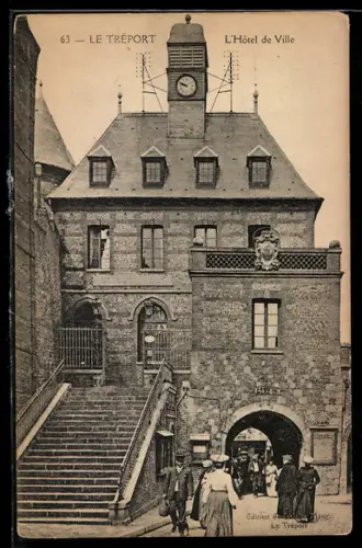 AK Le Tréport, L`Hôtel de Ville