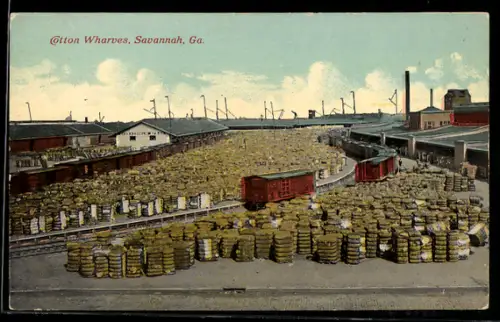 AK Savannah, GA, Cotton Wharves