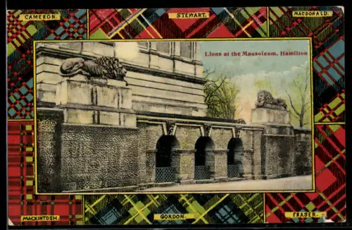 AK Hamilton, Lions at the Mausoleum