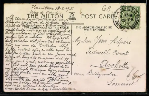 AK Hamilton, Hamilton Palace