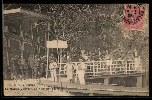 AK Nogent, La Maison Convert. La Nouvelle Terrasse