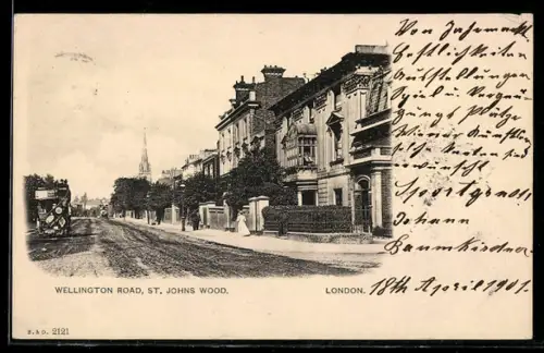 AK London, Wellington Road, St. Johns Wood, Street Scene