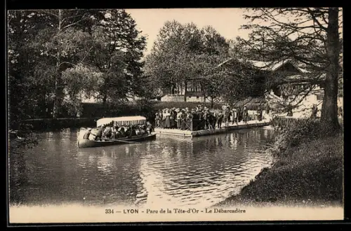 AK Lyon, Parc de la Tête-d`Or, Le Débarcadère