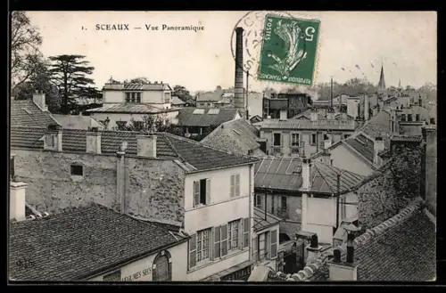 AK Sceaux, Vue Panoramique