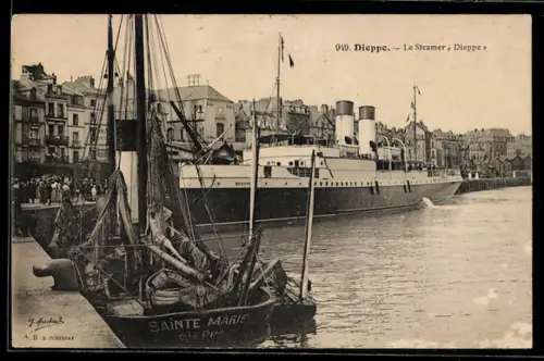 AK Dieppe, Le Steamer Dieppe
