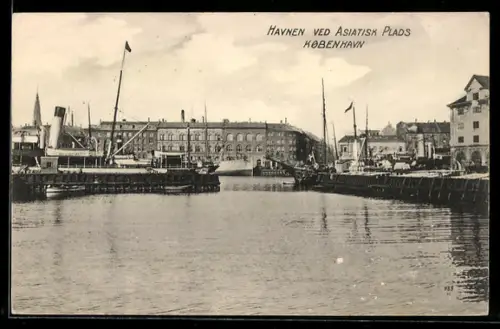 AK Kobenhavn, Havnen ved Asiatisk Plads