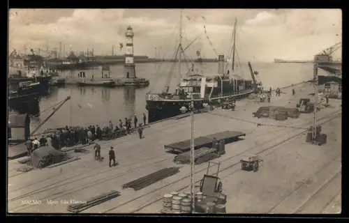 AK Malmo, Motiv från Hamnen