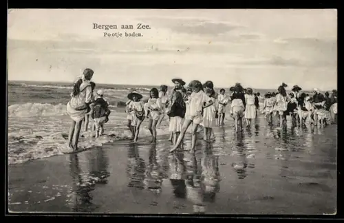 AK Bergen aan Zee, Pootje baden