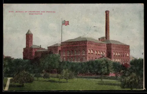 AK Washington D.C., Bureau of Engraving and Printing