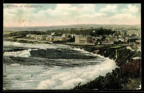 AK Falmouth, Storm at Falmouth