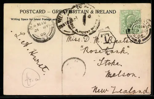 AK Margate, A Rough Sea at Margate