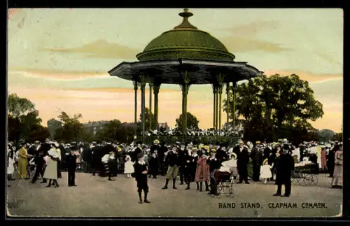 AK London, Clapham Common, Band Stand