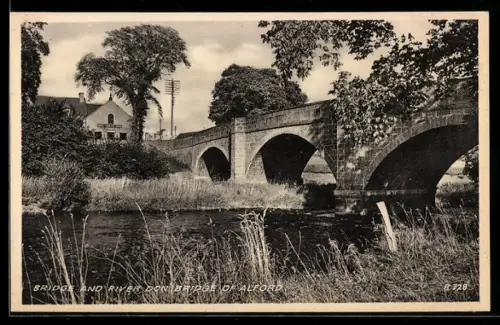 AK Alford, Bridge and River Don, Bridge of Alford
