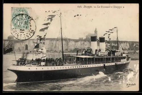 AK Dieppe, Le Steamer Dieppe