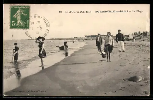 AK Boyardville-les-Bains /Ile d`Oléron, La Plage