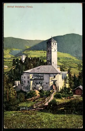 AK Welsberg, Blick auf das Schloss