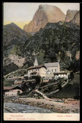 AK Inner-Pflersch, Kirche und Widum