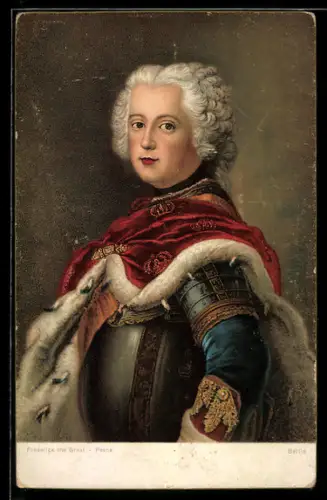 AK König Friedrich II. (der Grosse), Jugendbild
