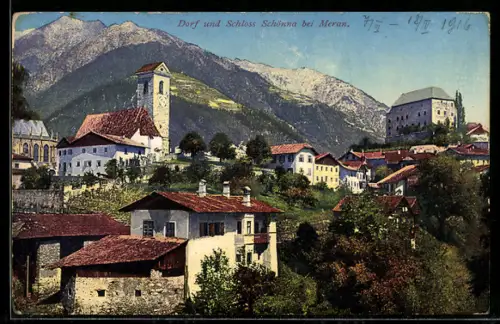 AK Schönna, Dorf und Schloss