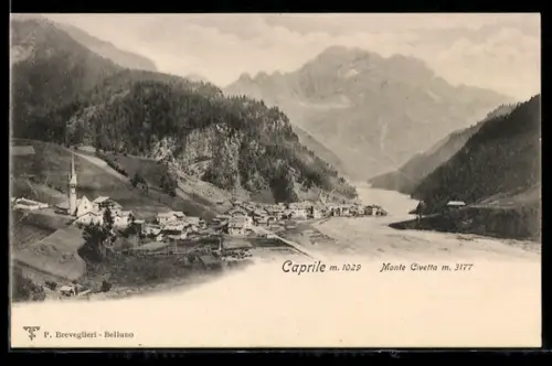 AK Caprile, Panorama, Monte Civetta