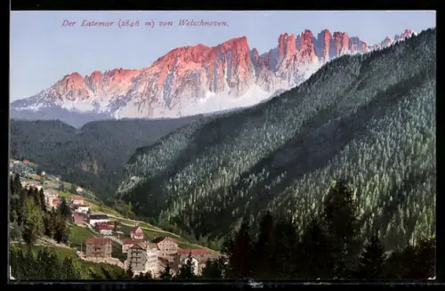 AK Welschnoven, Teilansicht mit Latemar