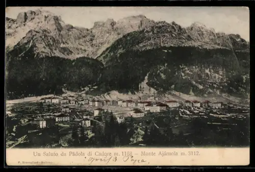 AK Pádola di Cadore, Monte Ajárnola