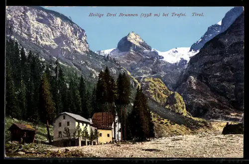 AK Trafoi, Heilige Drei Brunnen