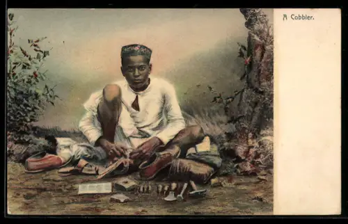 AK Cobbler, indischer Schuster