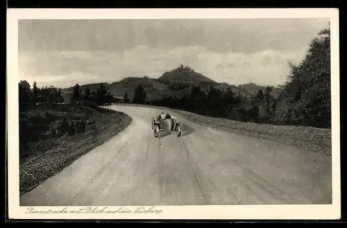 AK Adenau / Rheinland, der Nürburg-Ring, Rennstrecke