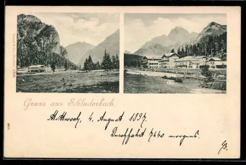 AK Schluderbach, Monte Pian, Rothwand