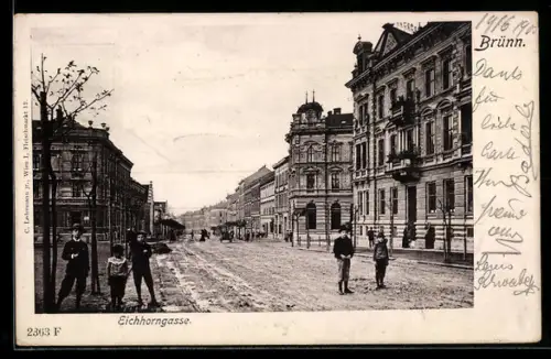AK Brünn, In der Eichhorngasse