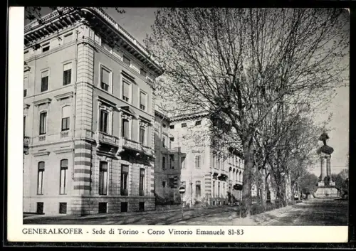 AK Torino, Generalkofer, Corso Vittorio Emanuele 81-83