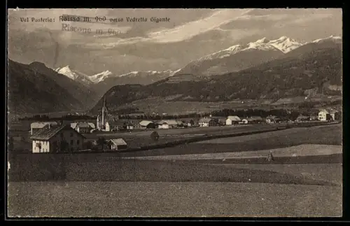 AK Raissa /Val Pusteria, Veduta in direzione Vedretta Gigante