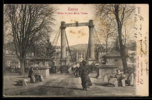 AK Torino, Ponte in ferro Maria Teresa