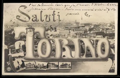 AK Torino, Vedute panoramiche della città