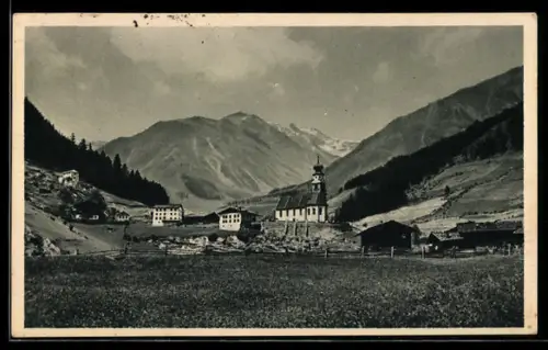 AK Senales, La Madonna di Senales e paesaggio montano