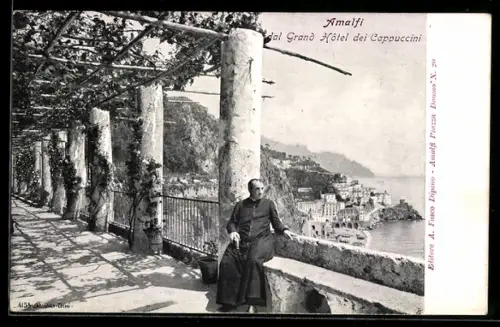 AK Amalfi, Dal Grand Hôtel dei Cappuccini con vista sul mare e sul villaggio