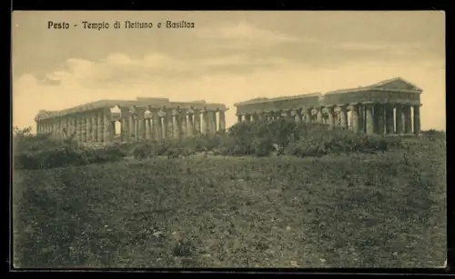 AK Pesto, Tempio di Nettuno e Basilica