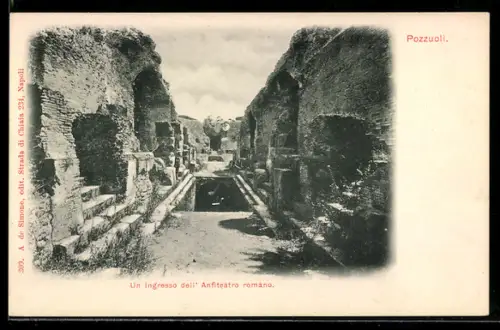 AK Pozzuoli, Un ingresso dell`Anfiteatro romano