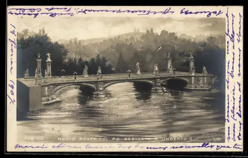 AK Torino, Nuovo ponte sul Po dedicato a Umberto