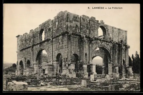 AK Lambèse, Le Prétorium