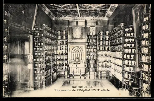 AK Baugé /M.-et-L., Pharmacie de l`Hôpital XVIIe siècle