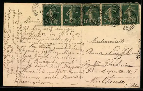 AK Bart /Doubs, Grande-Rue