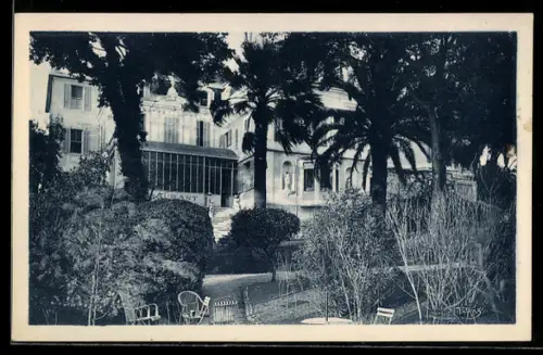 AK Saint-Raphael /Var., Hôtel du Parc, côté Ouest